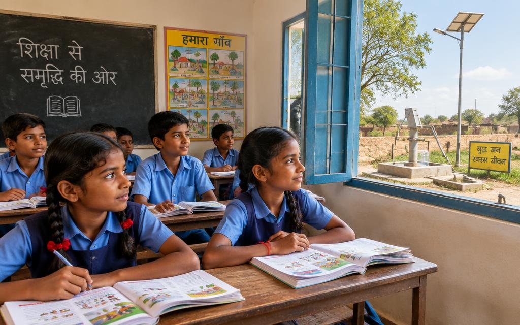 गाँव की विकास परियोजनाओं में हिस्सेदारी