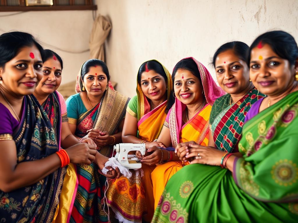 Rural women self-help group